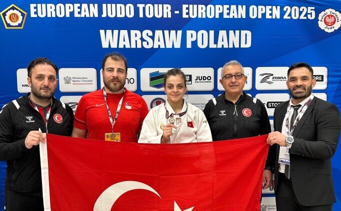 Milli judocu Ayten Yeksan'dan bronz madalya