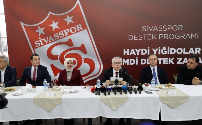 Sivasspor'a destek kampanyas balatld