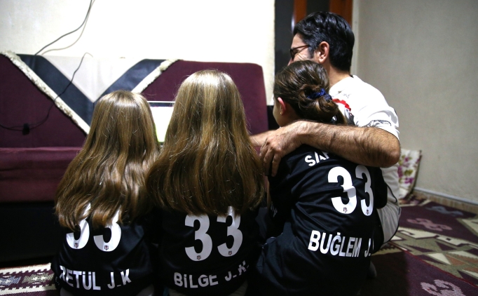 Beşiktaşlı baba üç kızına 'BJK' şeklinde kodlanan isimler verdi