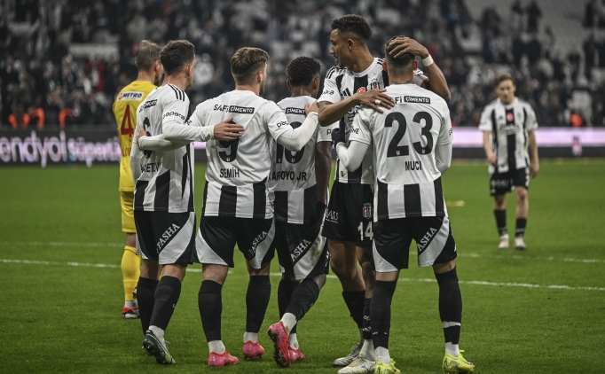 Beşiktaş, mağlubiyeti unuttu