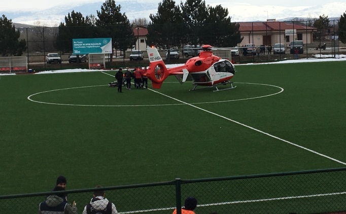 Sivas'ta ma�a 'hava ambulans�' aras�