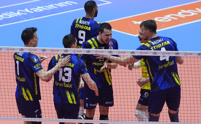 Fenerbah�e Medicana, deplasmanda galip: 8'de 8