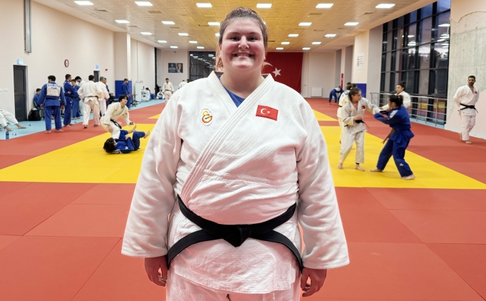 Hobi olarak ba�lad��� judoda hedefi olimpiyat �ampiyonlu�u