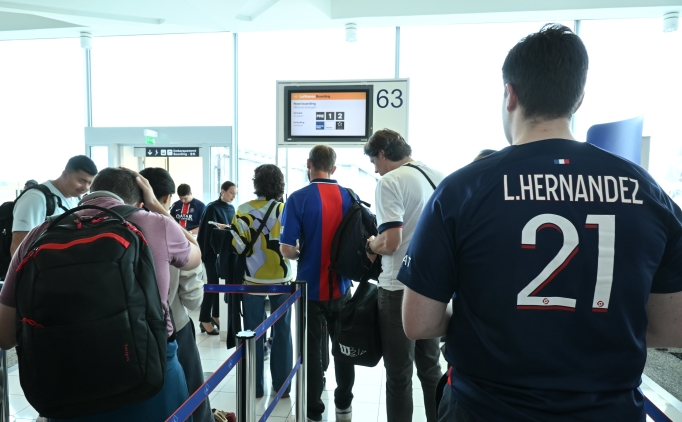 Paris-Münih uçuşlarında PSG taraftarı yoğunluğu yaşanıyor