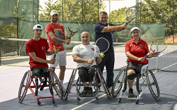 Milli para tenis sporcular, 2028 Los Angeles'ta yarmak iin sponsor bekliyor