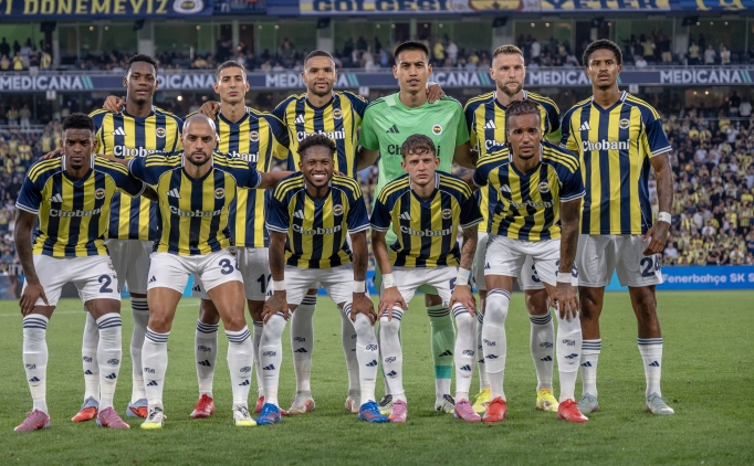 te Fenerbahe'nin Gztepe kadrosu!
