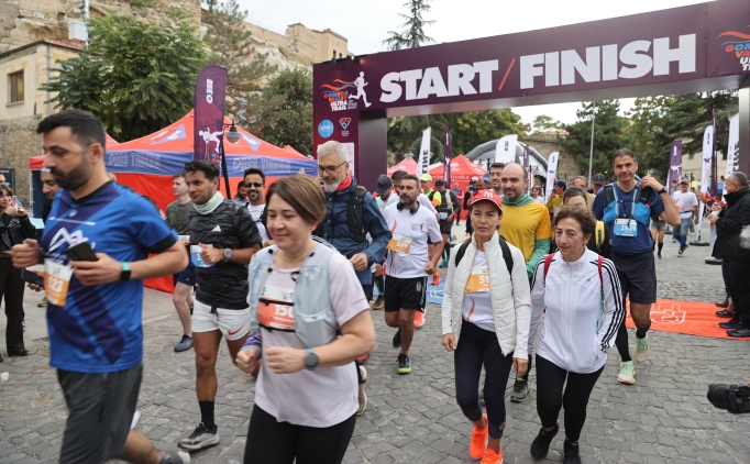 Gomeda Ultra Valley Trail Ko�usu Nev�ehir'de ba�lad�