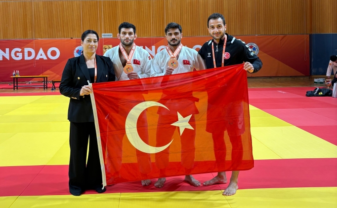 Milli judocular, in'de 2 madalya kazand