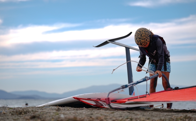 Srfte 'Poyraz' rzgar esiyor