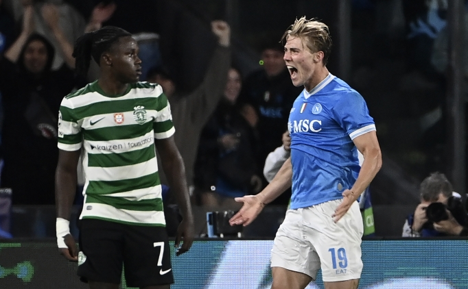 Hojlund co�tu, Napoli kazand�!