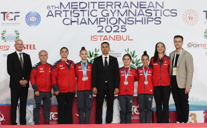 Milli sporculardan cimnastikte 4 madalya