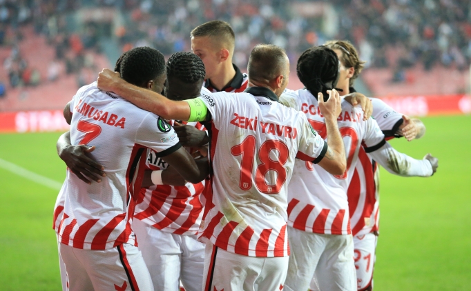 Samsunspor'dan Avrupa'da tarihi ba�ar�!