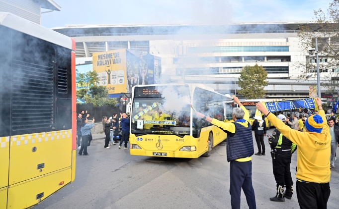 Fenerbahe taraftar, Tpra Stad'na hareket etti