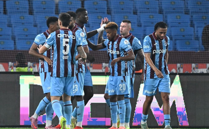 Trabzonspor'da dikkat �eken tablo!