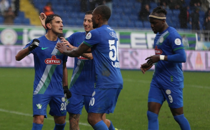 aykur Rizespor,  golle  puan ald!