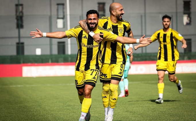 Alia�a FK kupada gruplar i�in sahada