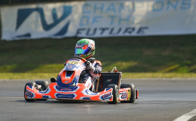 Alp Aksoy, WSK European Series i�in pistte