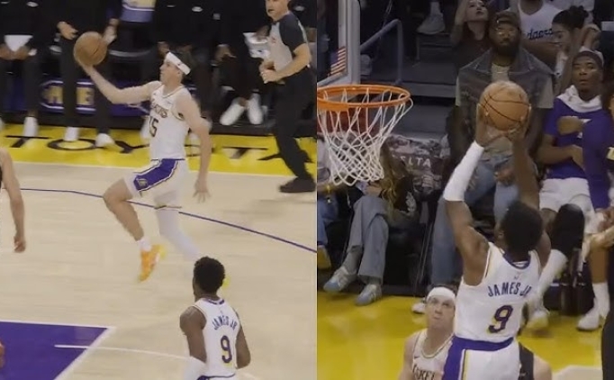 Reaves'den tarihi alley-oop: 'Baba ve oula pas atan ilk oyuncuyum'