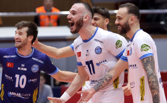 Arkas Spor seriyi eşitlemek için sahada