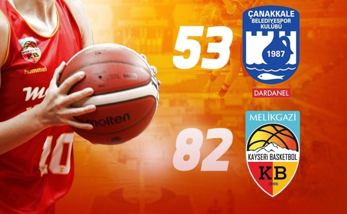 Melikgazi Kayseri Basketbol, Dardanel anakkale'yi farkl geti