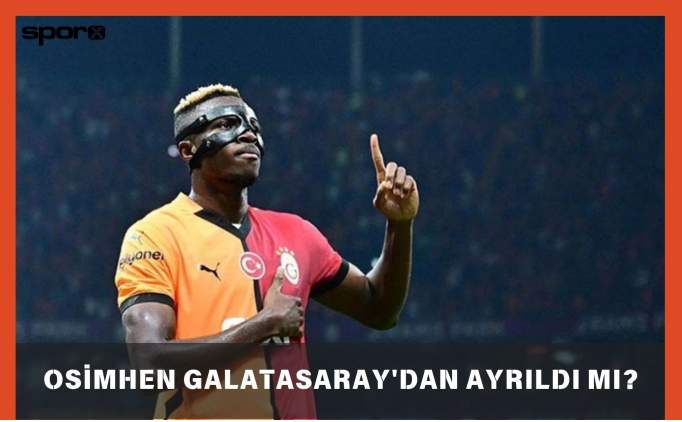 Osimhen Galatasaray'da kalacak m, gitti mi, gidecek mi?