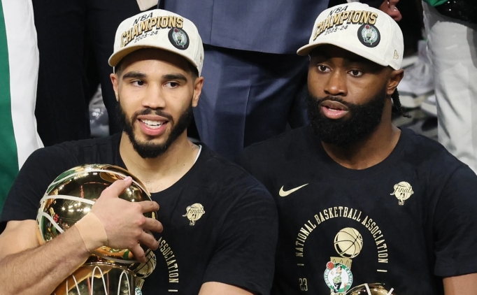 Tatum, Brown'n Finaller MVP'si iin: 'Bird de hep kazanmad'