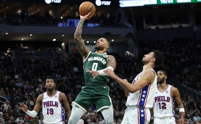Bucks, 76ers'� Lillard'�n 43 say�s�yla devirdi