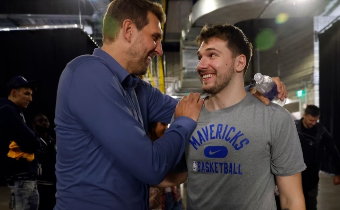 Nowitzki: 'Doncic i�in �zg�n ve �a�k�n�m'