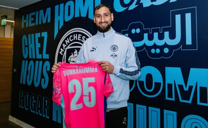 Manchester City, Donnarumma'ya kavu�tu!