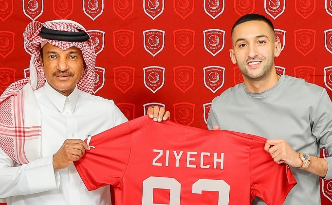 Al Duhail'de Ziyech ile yollar ayr�ld�!