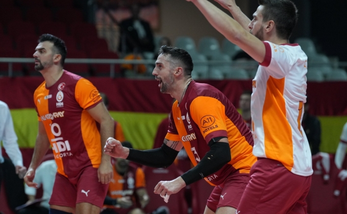 Galatasaray HDI Sigorta, alt�n sette kazand�!