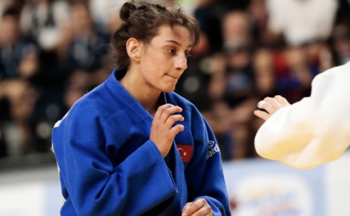 Milli judocu Rmeysa Hatice Klkaya'dan EYOF 2025'te gm madalya