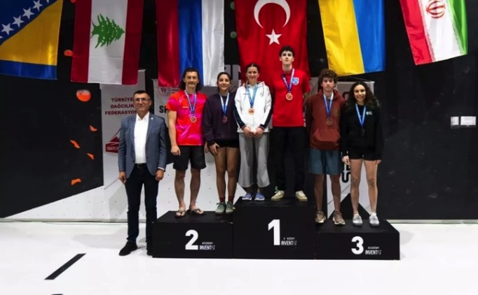 Uluslararas� A��k Boulder �ampiyonas�, �stanbul'da d�zenlendi