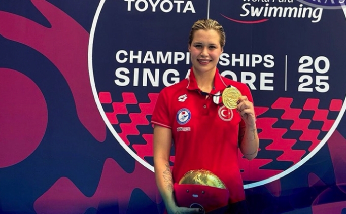 T�rk spor tarihine ge�en milli y�z�c�; Defne Kurt