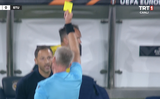 Domenico Tedesco'ya sar kart!