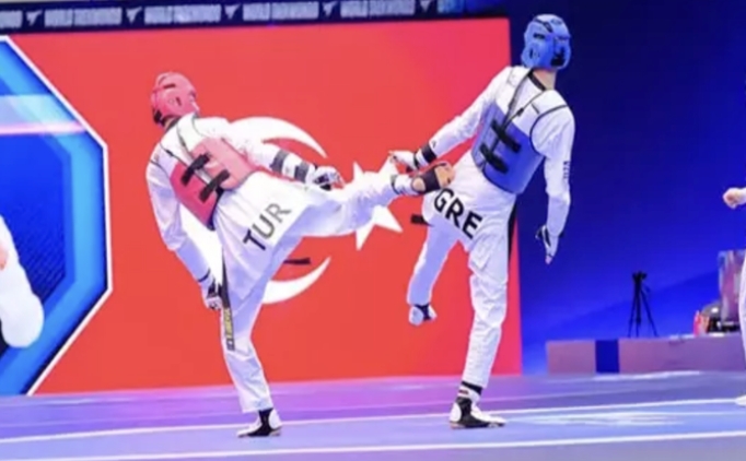 kra Kayr ve Berkay Erer, Dnya Tekvando ampiyonas'na veda etti