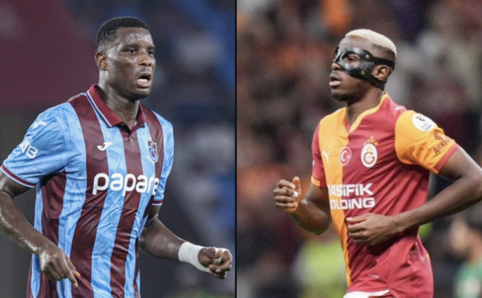Galatasaray-Trabzon'da Nijerya derbisi: Osimhen vs Onuachu
