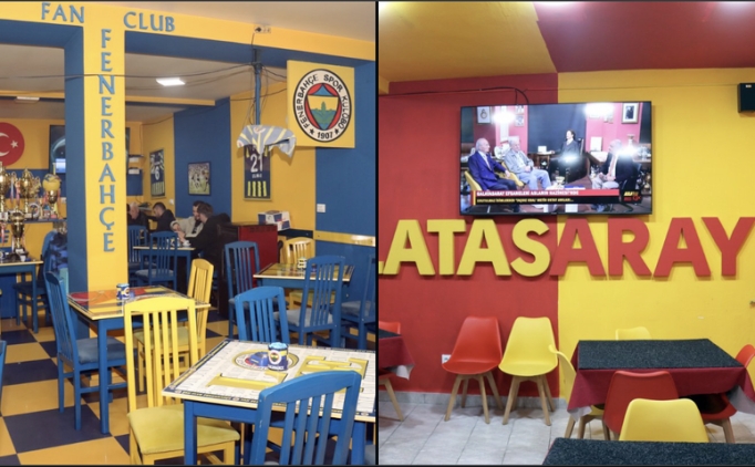 Kuzey Makedonya'daki taraftarlar derbiyi heyecanla bekliyor