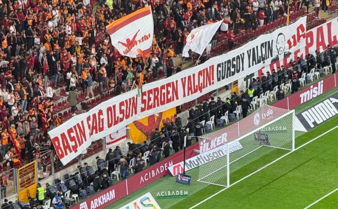 Galatasaray taraftarndan Sergen Yaln'a basal!