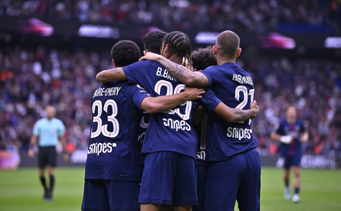 PSG durdurulam�yor: Lens engelini Barcola ile ge�ti!