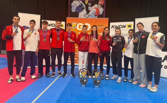 Milli tekvandocular, Almanya'da zirvede yer ald�