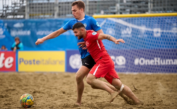 Plaj Futbolu Milli Tak�m�, Estonya'ya ma�lup!