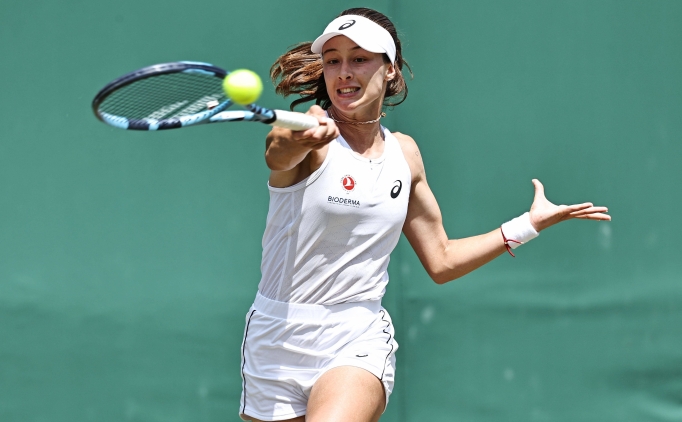 Milli tenis�i Zeynep S�nmez, Chennai A��k'ta 2. tura y�kseldi