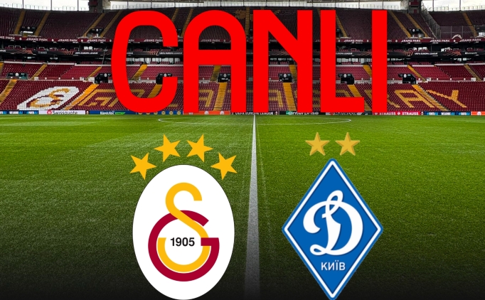 Galatasaray Dinamo Kiev ma canl yayn kesintisiz linki