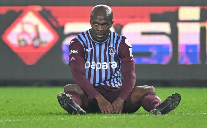 Trabzonspor'da Anhtony Nwakaeme, TFF listesinde yok!