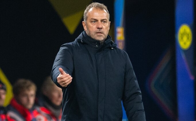 Hansi Flick'ten Atletico ma�� �ncesi Yamal ve Olmo a��klamas�!