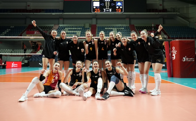 Galatasaray Daikin, evinde set vermedi!
