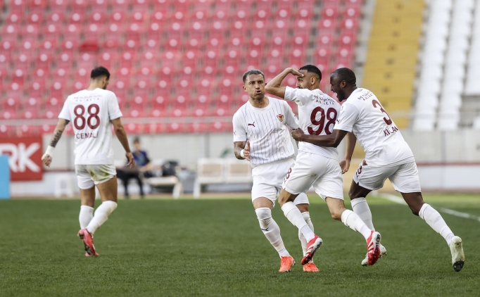 Hatayspor'da Gaziantep maçı öncesi iki eksik!