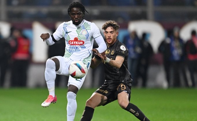Trabzonspor ile Çaykur Rizespor 46. randevuda