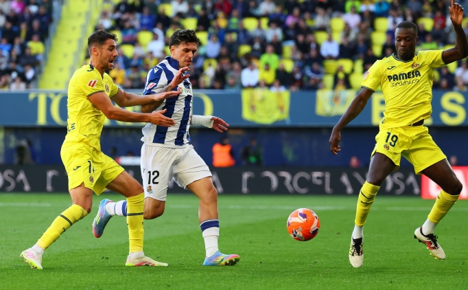 Villarreal - Real Sociedad maçında kazanan yok!